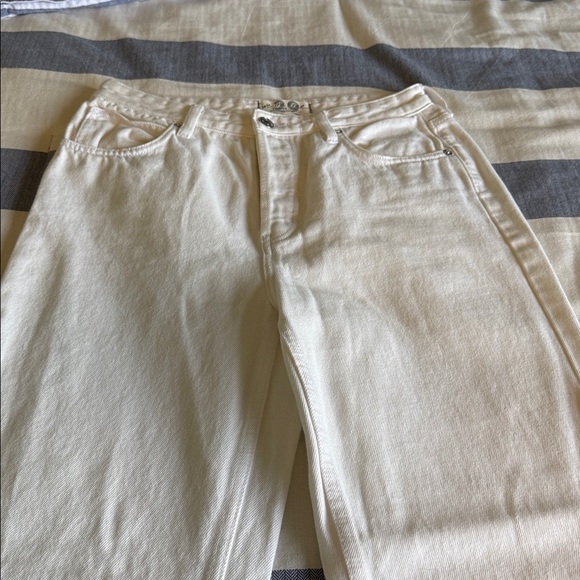 We The Free White Flare & Wide Leg Jeans - Picture 6 of 8